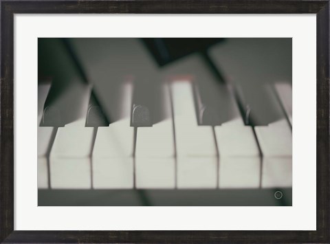 Framed Piano Lounge III Print