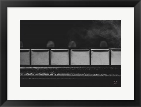 Framed Piano Lounge II Print