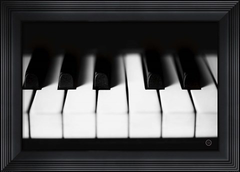 Framed Piano Lounge I Print