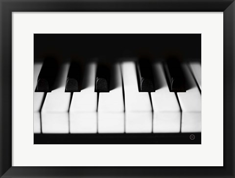 Framed Piano Lounge I Print