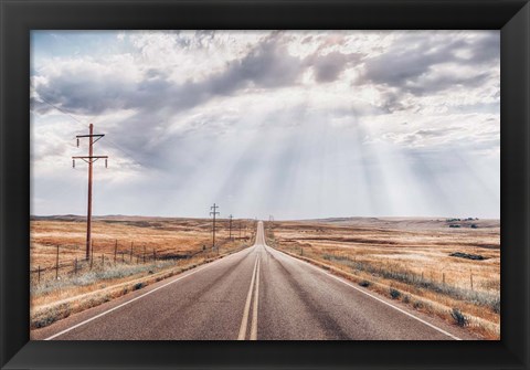 Framed Montana Skies Print