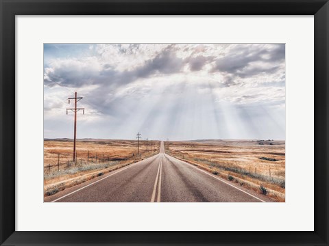 Framed Montana Skies Print