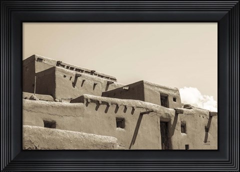 Framed Southwest Adobe Print