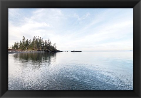 Framed Northwest Islands Print