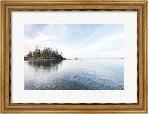 Framed Northwest Islands Print