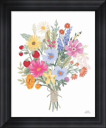 Framed Wild Meadow IV Print