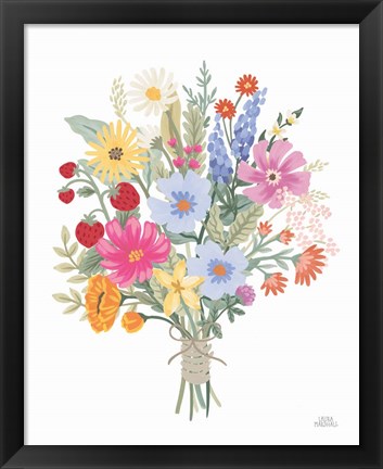 Framed Wild Meadow IV Print