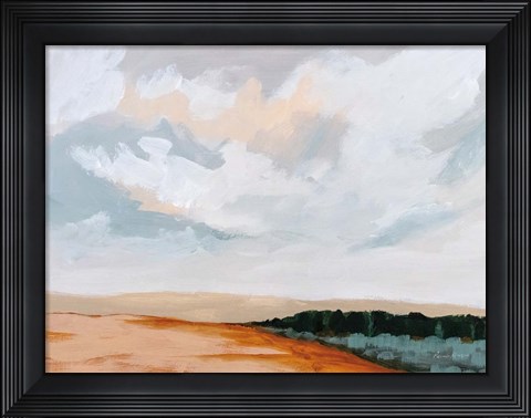 Framed Treeline Print