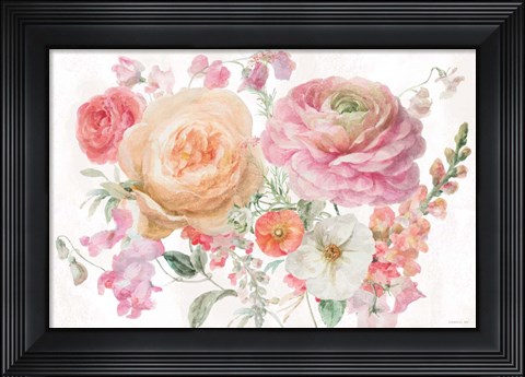 Framed Sorbet Floret I Print
