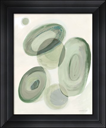 Framed Middle of One Hundred II Reseda Print