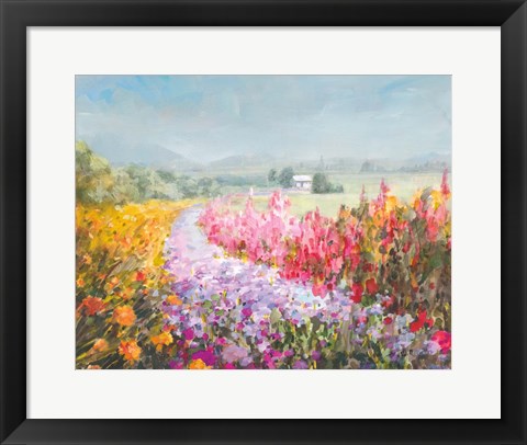 Framed Drift Garden Print