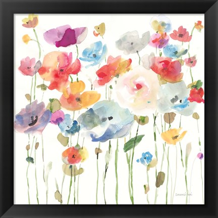 Framed Bright Day Blooming Print