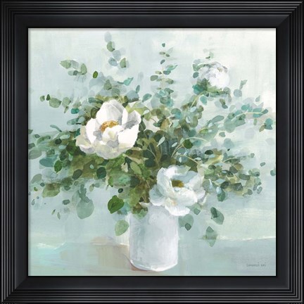 Framed Bouquet Charm Crop Print