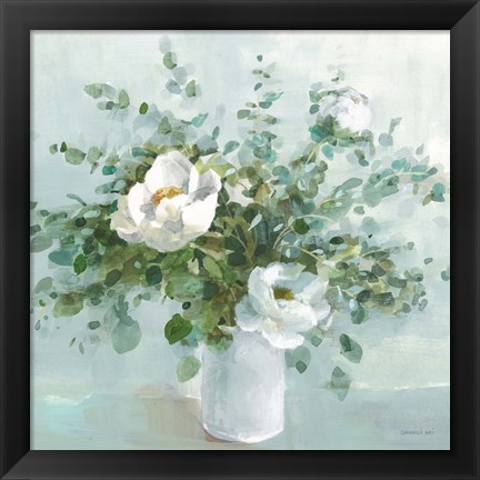 Framed Bouquet Charm Crop Print