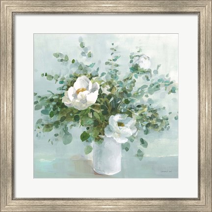Framed Bouquet Charm Crop Print