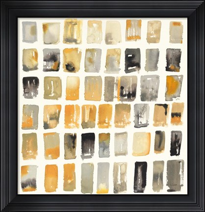 Framed City Windows I Autumn Print