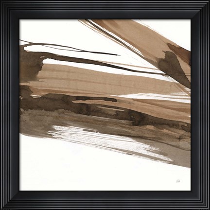 Framed Almost Stripes II Print