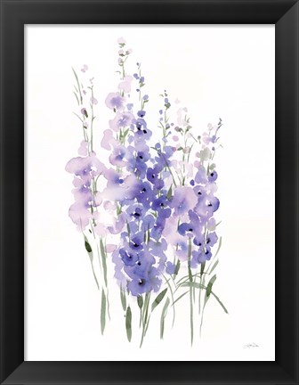 Framed Spring Blooms III Print