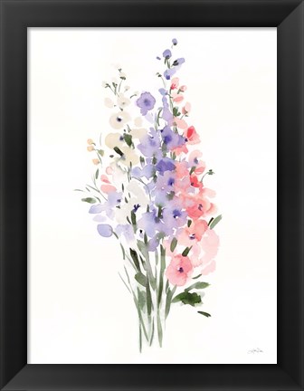 Framed Spring Blooms II Print