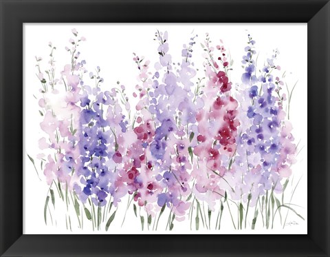 Framed Spring Blooms I Print