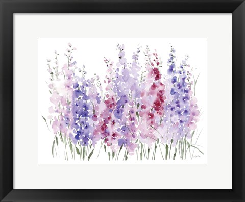 Framed Spring Blooms I Print