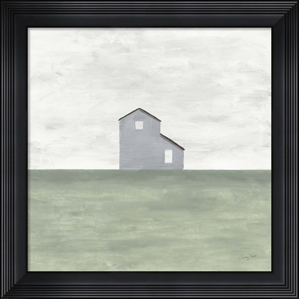 Framed Rural Simplicity I Print
