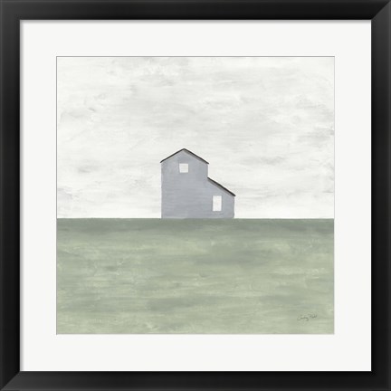 Framed Rural Simplicity I Print