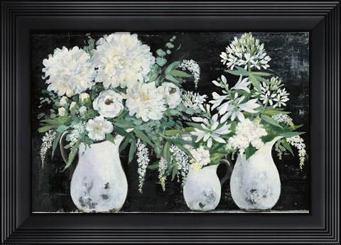 Framed Late Summer Bouquet IV Print