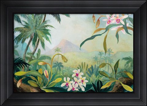 Framed Dreamy Tropics Print