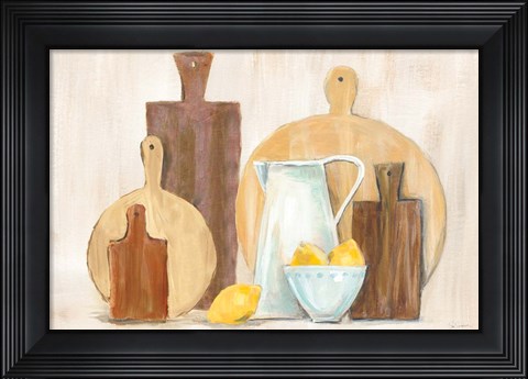 Framed Marnies Kitchen III Print