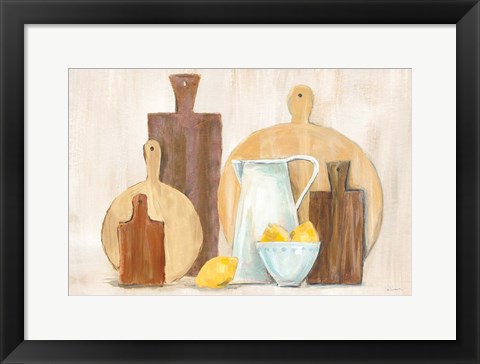 Framed Marnies Kitchen III Print