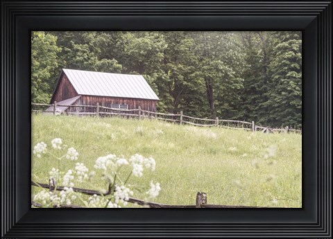 Framed Summer Farm I Print