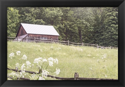 Framed Summer Farm I Print