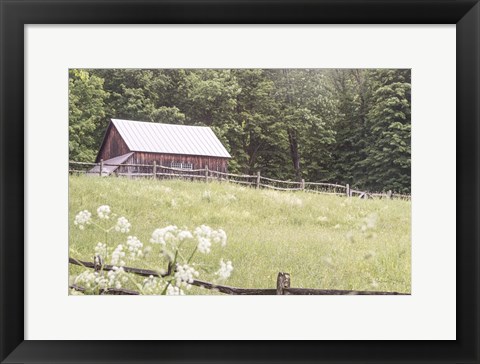 Framed Summer Farm I Print