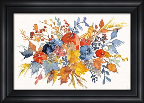 Framed Fall Flair I Print