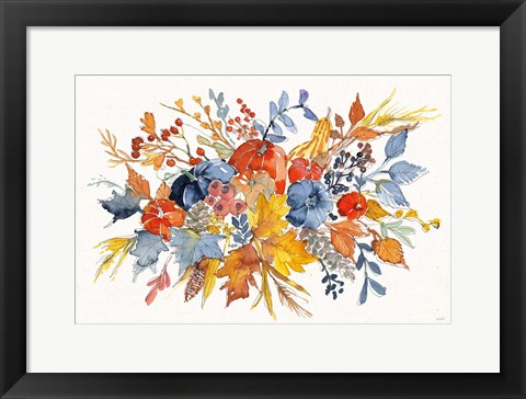 Framed Fall Flair I Print
