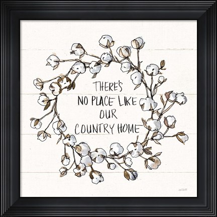 Framed Country Life VI Home Print