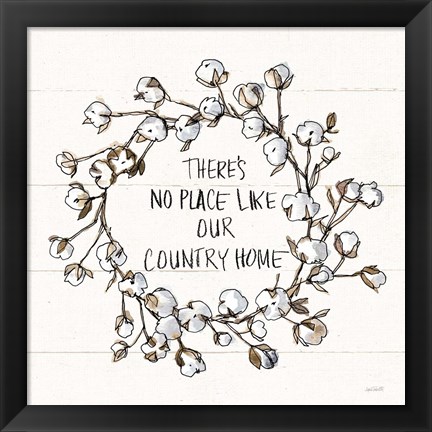 Framed Country Life VI Home Print