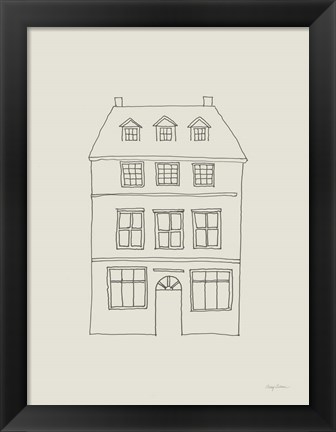 Framed Buildings of London IV Print