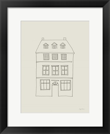 Framed Buildings of London IV Print