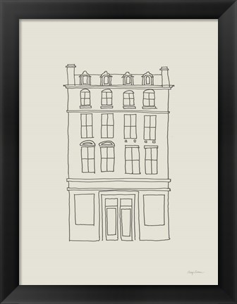 Framed Buildings of London II Print