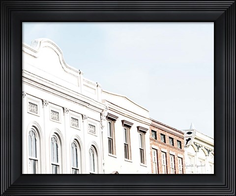 Framed Row Houses Print