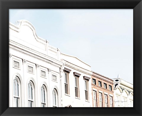 Framed Row Houses Print