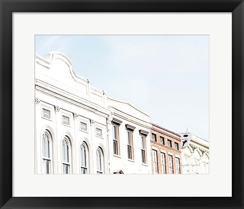 Framed Row Houses Print