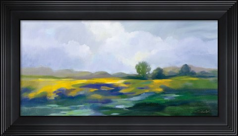 Framed Spring Green Print
