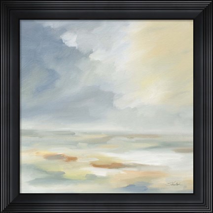 Framed Pastel Clouds Print