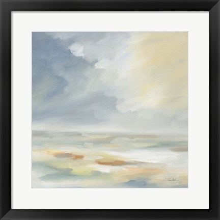 Framed Pastel Clouds Print