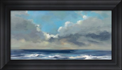 Framed Sky Through the Clouds Print