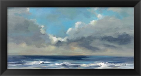 Framed Sky Through the Clouds Print