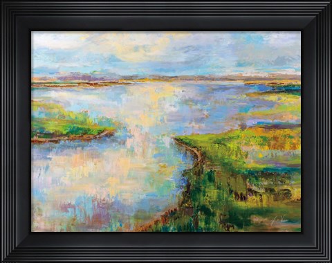 Framed Blush Print